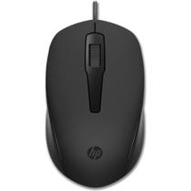 Mouse HP 150, 1600 DPI, Dongle USB-A, Preto - 240J6AA