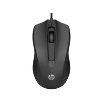 Mouse HP Óptico 1600dpi 1,4 M 100 Home Office Windows 3 Botões