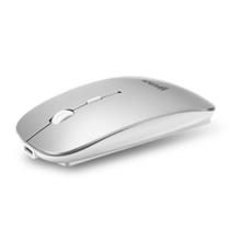 Mouse Hrebos Sem Fio Wireless Design Moderno E Rápido Modelo If-760 Cor Prata