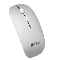 Mouse Hrebos Sem Fio Wireless If-760 Design Moderno E Rápido Branco