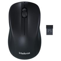 Mouse Intelbras MSI 55 Sem Fio Preto 1600dpi
