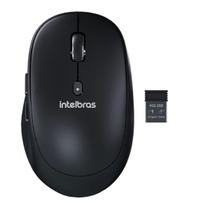 Mouse Intelbras Msi200 Sem Fio Preto Mouse Intelbras Msi200 Sem Fio Preto