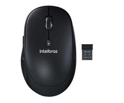 Mouse intelbras msi55 -sem fio preto blister