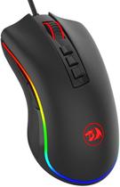 Mouse Jogos c/ Luz Fundo RGB 16.8M Cores, DPI 10k, Aderência Confortável, 7 Botões Programáveis - Redragon