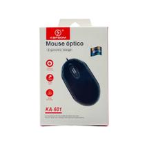 Mouse Kapbom Com Fio USB Preto