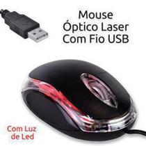 Mouse Kapbom Óptico 1200 DPI PC Notebook Ergonômico - Kapbom