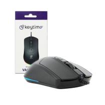 Mouse Keytime Vanguard Usb 2400 Dpi Preto Kyt00005 Mouse Keytime Vanguard Usb 2400 Dpi Preto Kyt00005