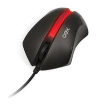 Mouse Lighting Oex Ms302 1000 Dpi - Vermelho