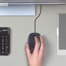 Mouse logitech com fio accsm90 preto Mouse logitech com fio accsm90 preto