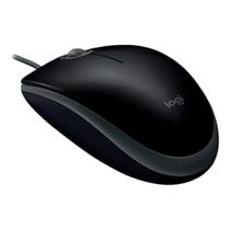 Mouse Logitech com Fio USB M110 Preto 910-006756-C Mouse Logitech com Fio USB M110 Preto 910-006756-C