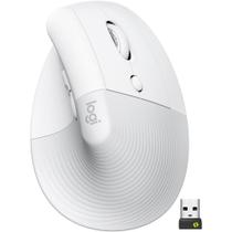 Mouse Logitech Lift Vertical Ergonomico Branco 4000 DPI Sem Fio