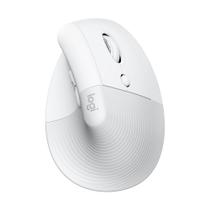Mouse Logitech Lift Vertical Ergonômico Sem Fio Branco Mouse Logitech Lift Vertical Ergonômico Sem Fio Branco