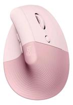 Mouse Logitech Lift Vertical Preto/rosa (910-006466) Cor:Rosa Mouse Logitech Lift Vertical Preto/rosa (910-006466) Cor:Rosa