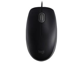 Mouse Logitech M110 Silent - Clique Silencioso - Ambidestro - Preto - 910-005493