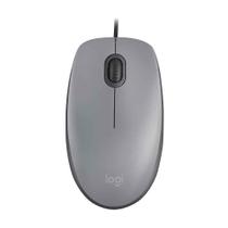 Mouse Logitech M110 Silent Gray C/ Fio - 910-006757