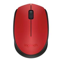 Mouse logitech m170 wireless (910-004941) vermelho