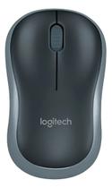 Mouse Logitech M185 sem Fio Preto Wireless 1000 DPI Original