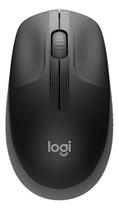 Mouse Logitech M190 Cinza sem Fio Ergonômico FULL-SIZE 1000DPI Mouse Logitech M190 Cinza sem Fio Ergonômico FULL-SIZE 1000DPI