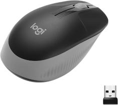 Mouse Logitech M190 s/Fio Wireless 1000Dpi Cinza 910-005902 - PefectInfo