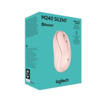 Mouse Logitech M240 Silent Bluetooth 1000dpi 3 Botoes Rose 910-007117 Mouse Logitech M240 Silent Bluetooth 1000dpi 3 Botoes Rose 910-007117
