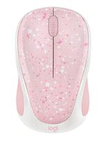 Mouse Logitech M317 Wireless Design Collection - Rose Splash