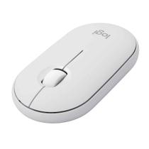 Mouse Logitech Pebble 2 M350s Branco Bluetooth e Pilha
