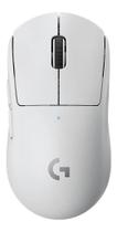 Mouse Logitech Pro X SuperLight Óptico Wireless cor:branco Mouse Logitech Pro X SuperLight Óptico Wireless cor:branco