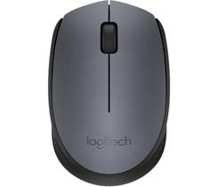 Mouse Logitech Sem Fio M170 - Cinza com Preto