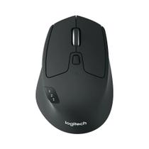 Mouse Logitech sem Fio Triathlon com Tecnologia Flow Unifying e Bluetooth Preto M720