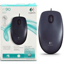 Mouse Logitech USB M90 1000DPI Preto