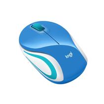 Mouse Logitech Wireless Mini M187 1000 DPI - Azul Palácio Mouse Logitech Wireless Mini M187 1000 DPI - Azul Palácio