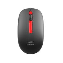 Mouse M-W15RBK Vermelho C3Tech: Ideal para Profissionais em Busca de Performance e Estilo