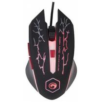 Mouse Marvo Gamer M110 BK Wired 6 Botões 2400 DPI LED 4 Cores