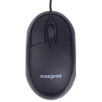 Mouse Maxprint Essential MO1000, USB, 1200 DPI, Preto - 60000164