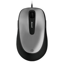 Mouse Microsoft Gamer c/ Fio Comfort Bluetrack 5 Botões Usb Preto/Cinza - 4FD00025