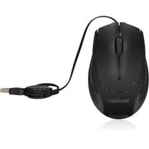 Mouse Mini Optico USB Brasil 800CPI Retratil PT