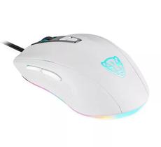 Mouse Motospeed V60 Branco 7 Botões 5000 Dpi Rgb Pmw3325 Hom
