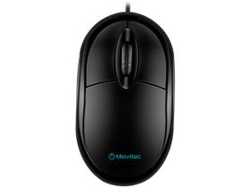 Mouse Movitec Óptico 1000DPI 3 Botões Mouse Movitec Óptico 1000DPI 3 Botões