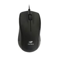 Mouse MS-26BK USB Cabo 195cm Preto C3Tech