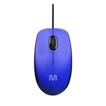 Mouse Multi MF400, 1200DPI, USB, 3 Botões, Azul - MO388