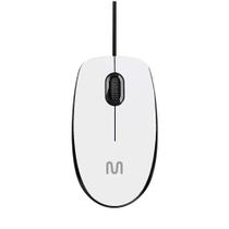 Mouse Multi MF400, 1200DPI, USB, 3 Botões, Branco - MO389