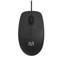 Mouse Multi MF400, 1200DPI, USB, 3 Botões, Preto - MO386