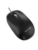 Mouse Multilaser Box Optico com Fio USB Preto - MO255