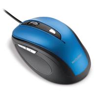 Mouse Multilaser Comfort 6 Botões Usb Azul/Preto MO244