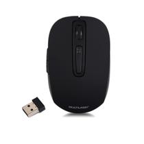 Mouse Multilaser Preto Sem Fio Mo277 Bateria Lítio Homologaç