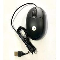 Mouse office Básico USB 1000 DPI com Cabo de 110cm Óptico Bright 0106