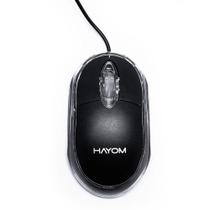 Mouse Office Hayom MU2914 USB Plug And Play 3 Botões - MU2914