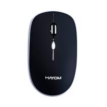 Mouse Office HAYOM Óptico Sem Fio Wireless 1600DPI Hayom 2.4G Mu2913