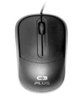 Mouse Óptico 1000 Dpi Ms-35bk Usb Preto C3tech