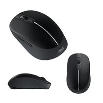 Mouse Óptico AOC Sem Fio 1600 DPI Preto com Cinza Wireless Mouse Óptico AOC Sem Fio 1600 DPI Preto com Cinza Wireless